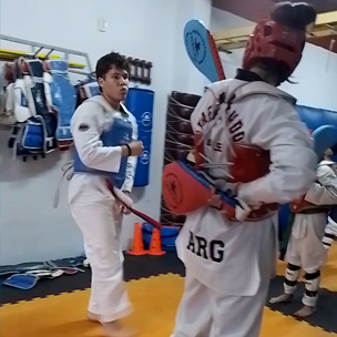 Clase de Lucha Taekwondo WT